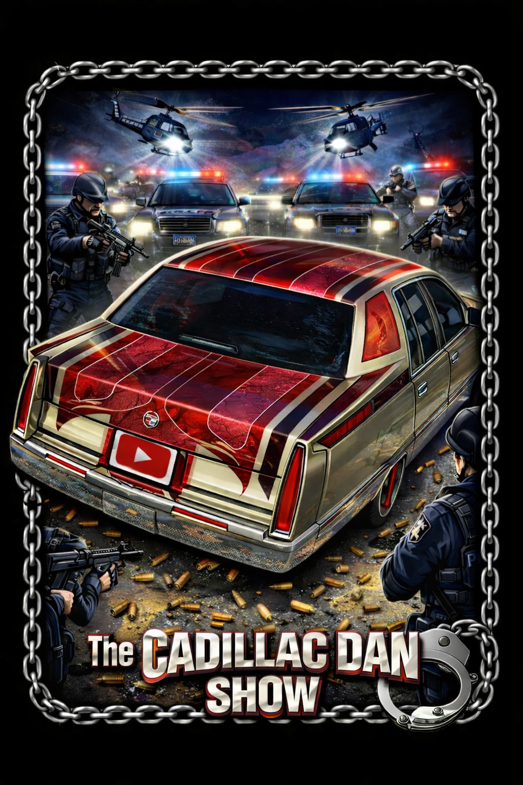 #freecadillacdan movment anniversary sticker