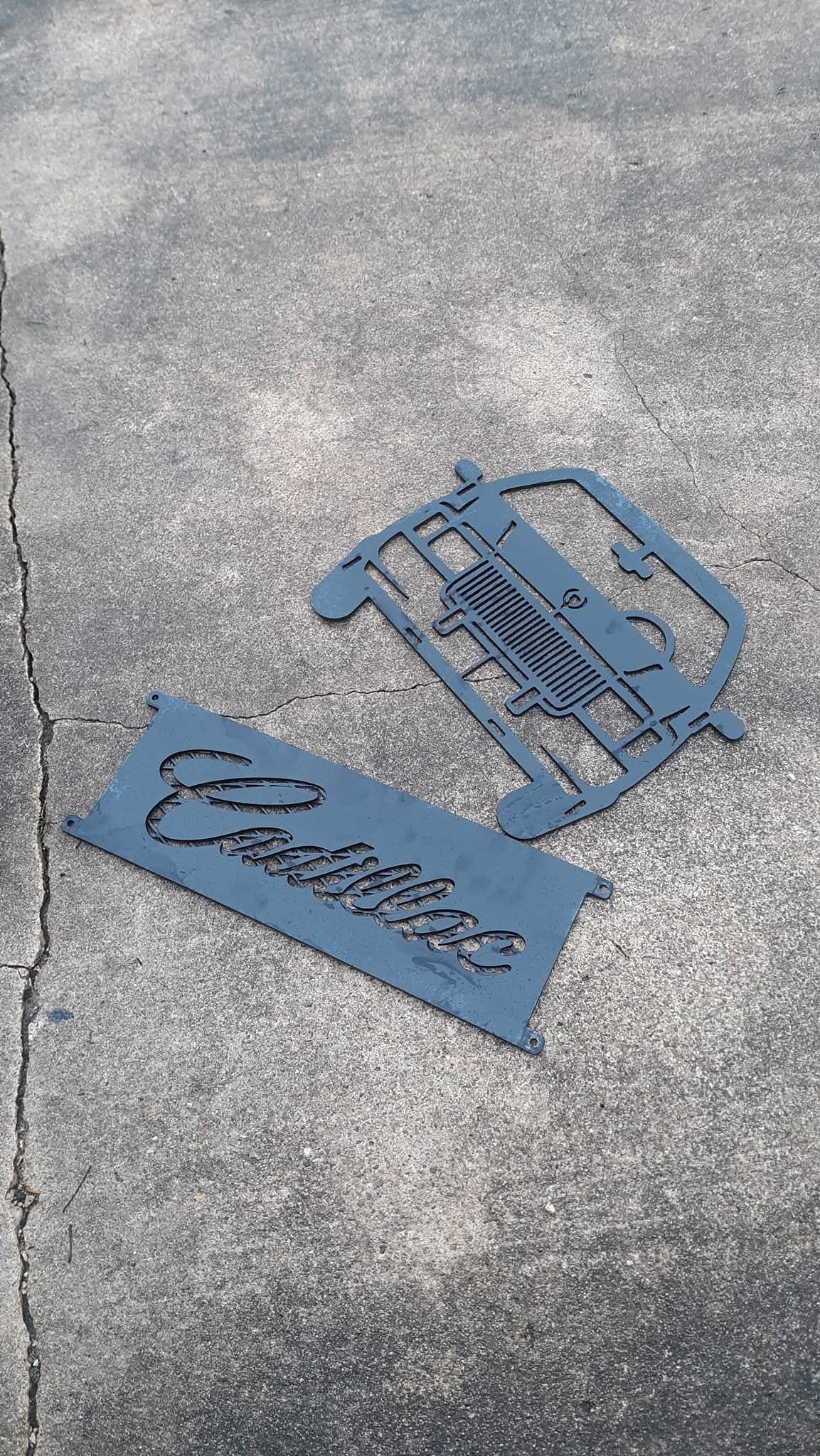 Cadillac fleetwood fire pit/grill