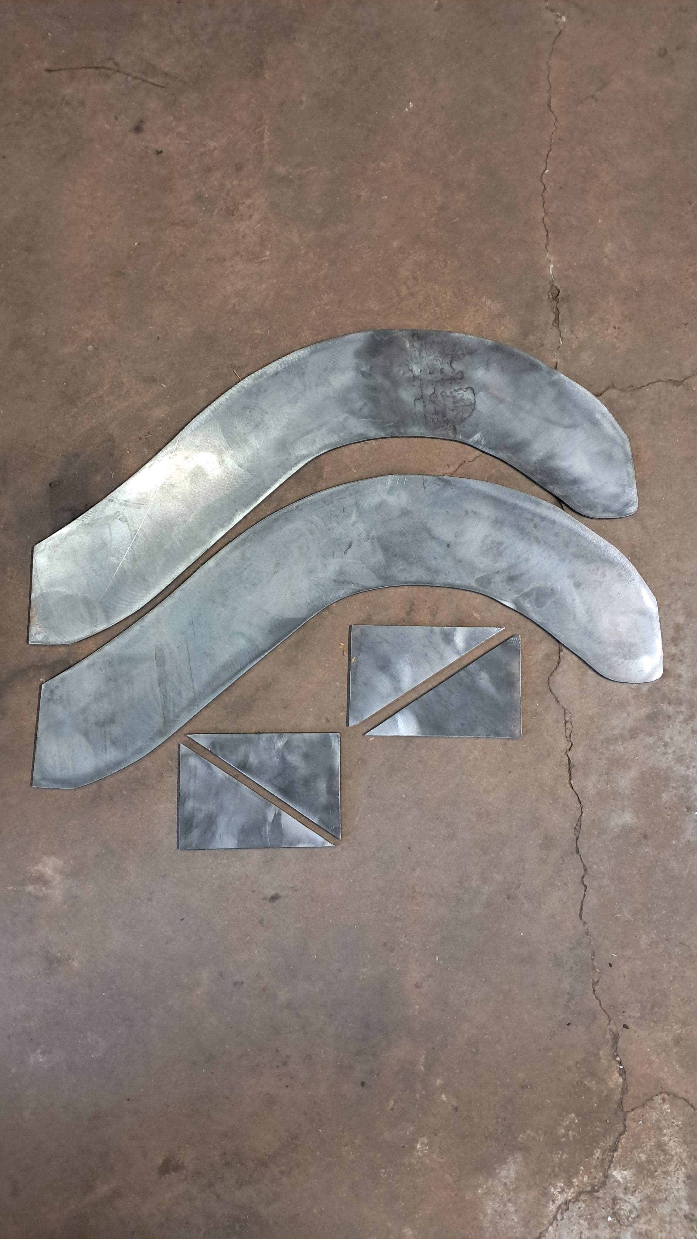 Cadillac  / Caprice  / Roadmaster inner rear arches reinforcment plates with gussets