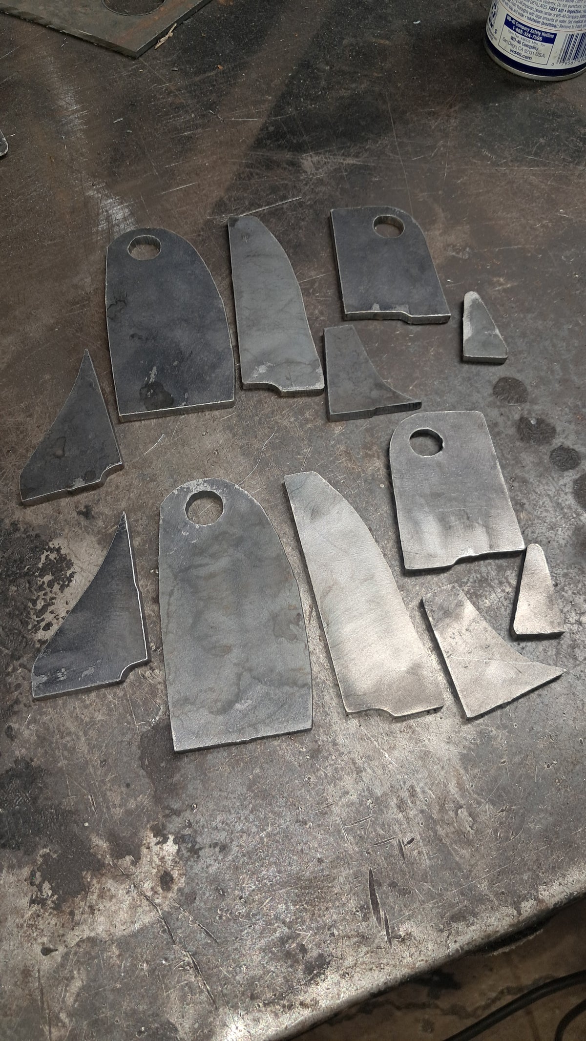Cadillac inner a arm mount reinforcements