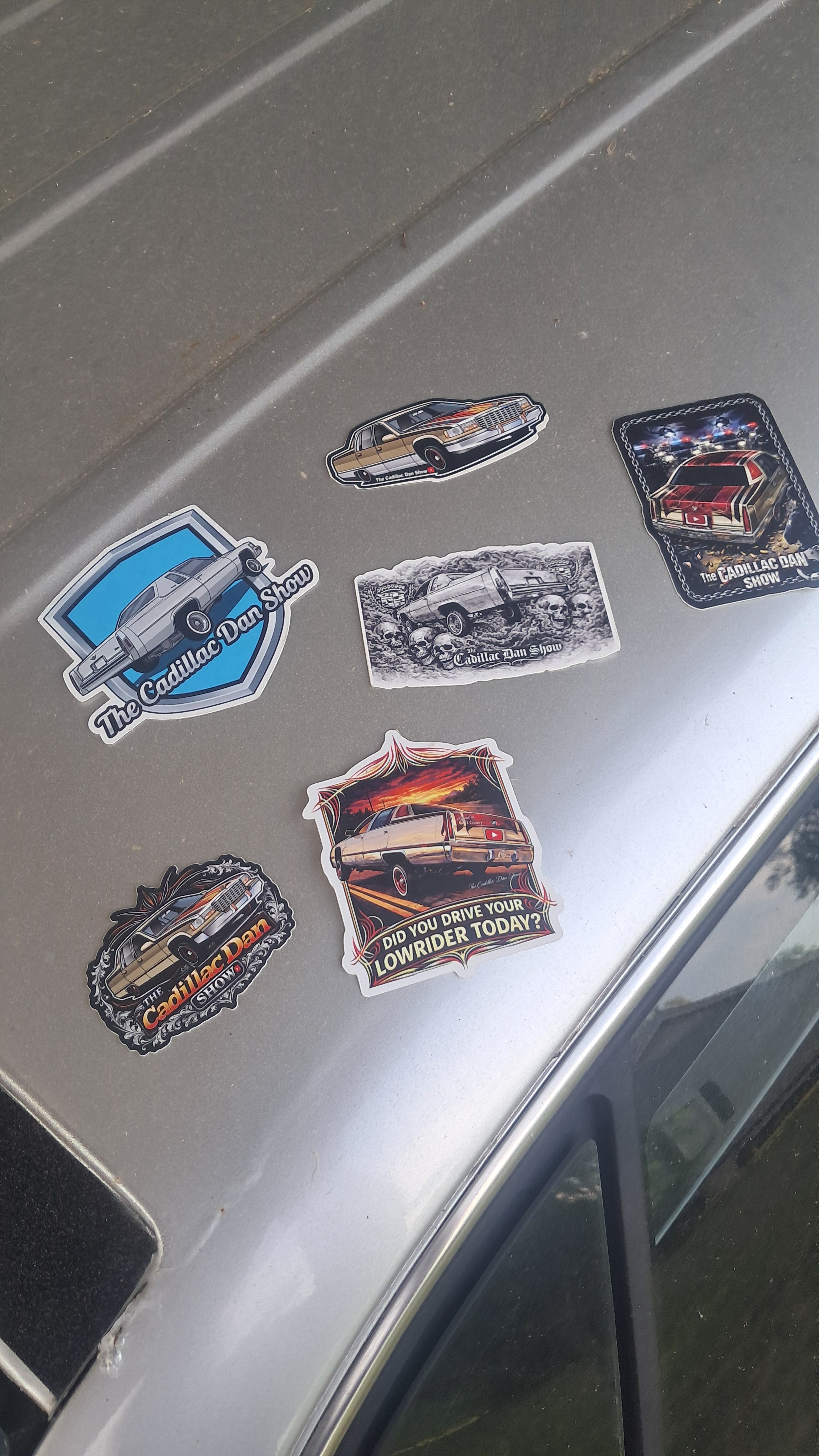The Cadillac Dan Show Sticker Bundle