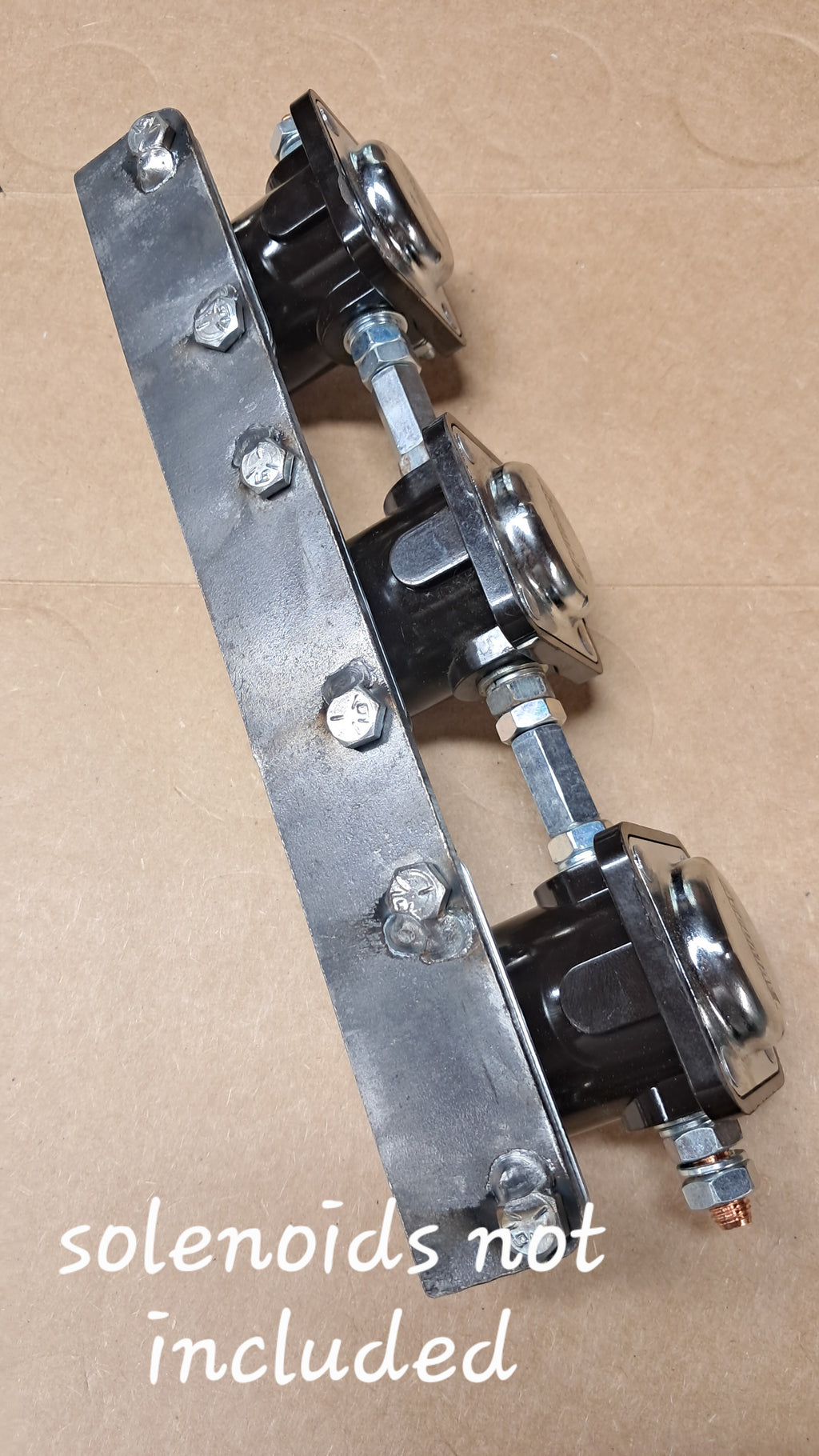 Triple solenoid mount
