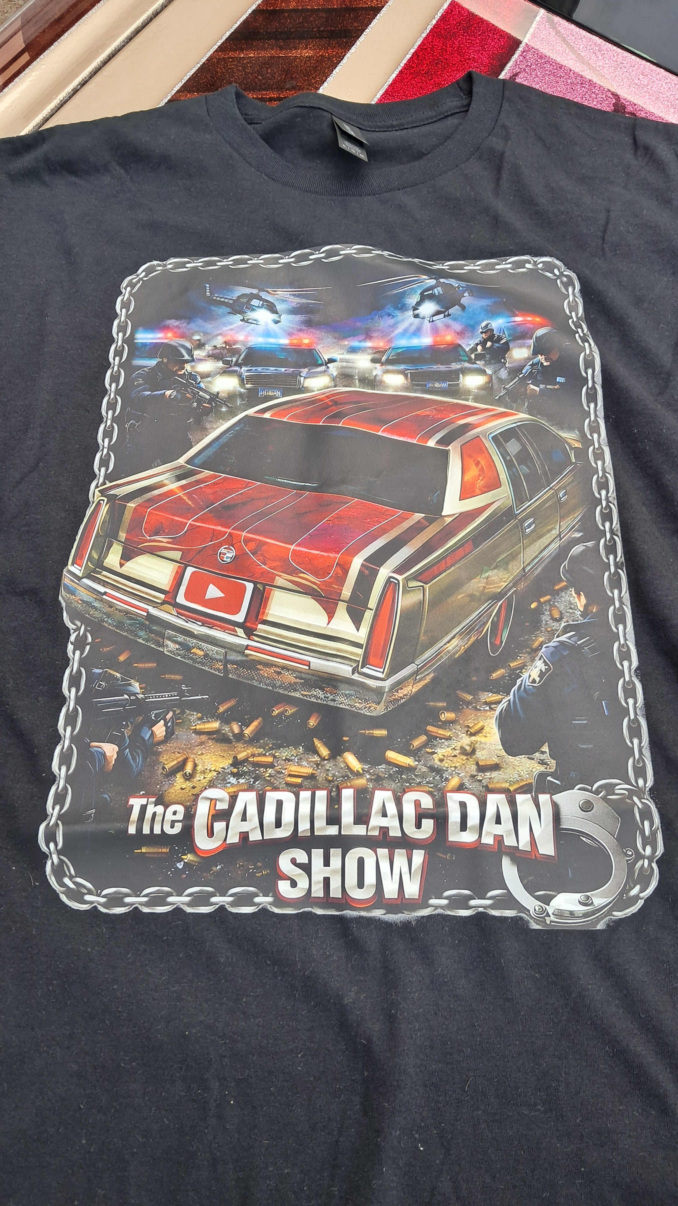 #freecadillacdan shirt (FRONT PRINT)