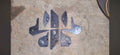 Cadillac / Caprice/ Roadmaster lower a arm mount reinforcment kit 77-96