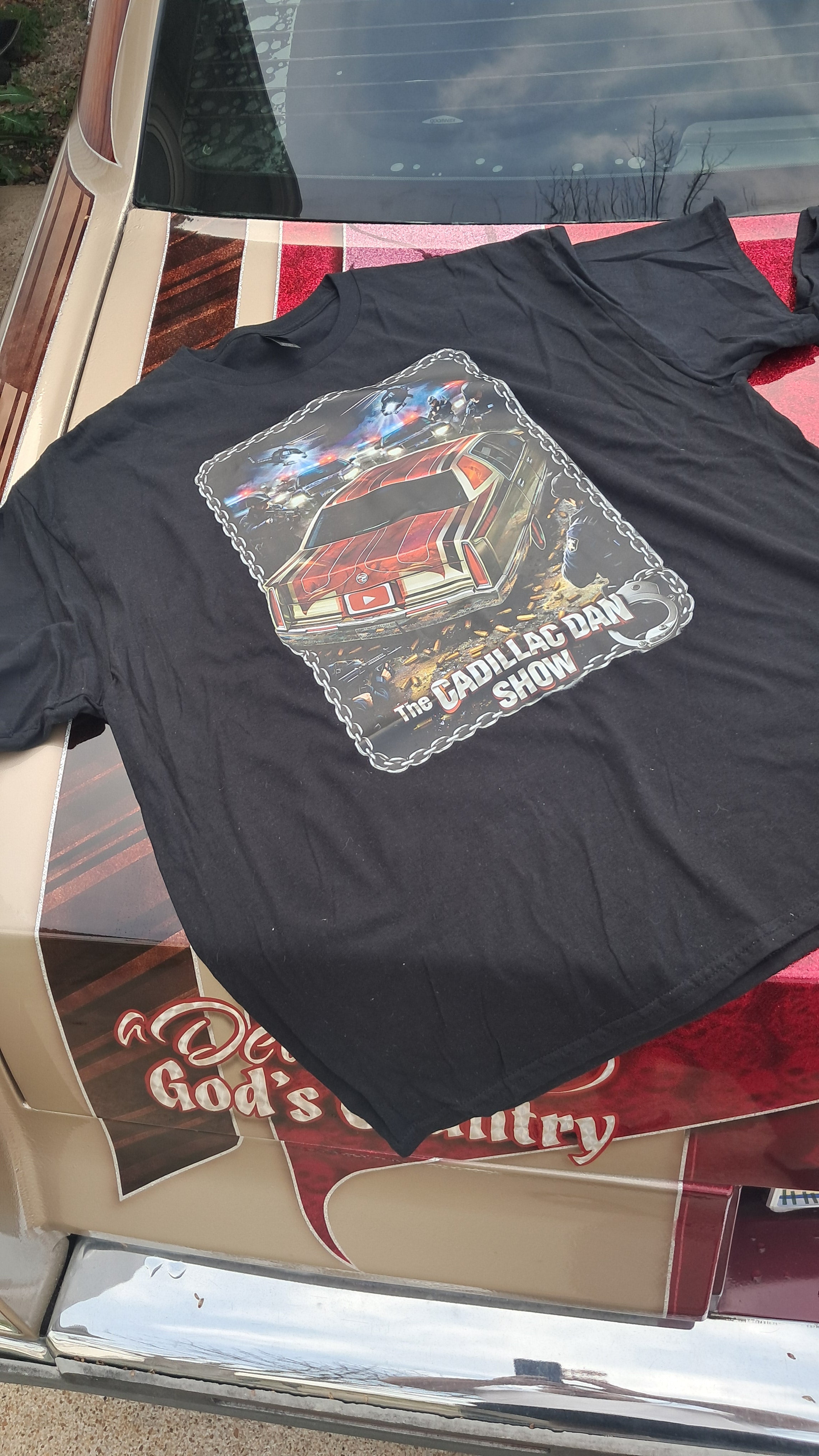 #freecadillacdan shirt (FRONT PRINT)