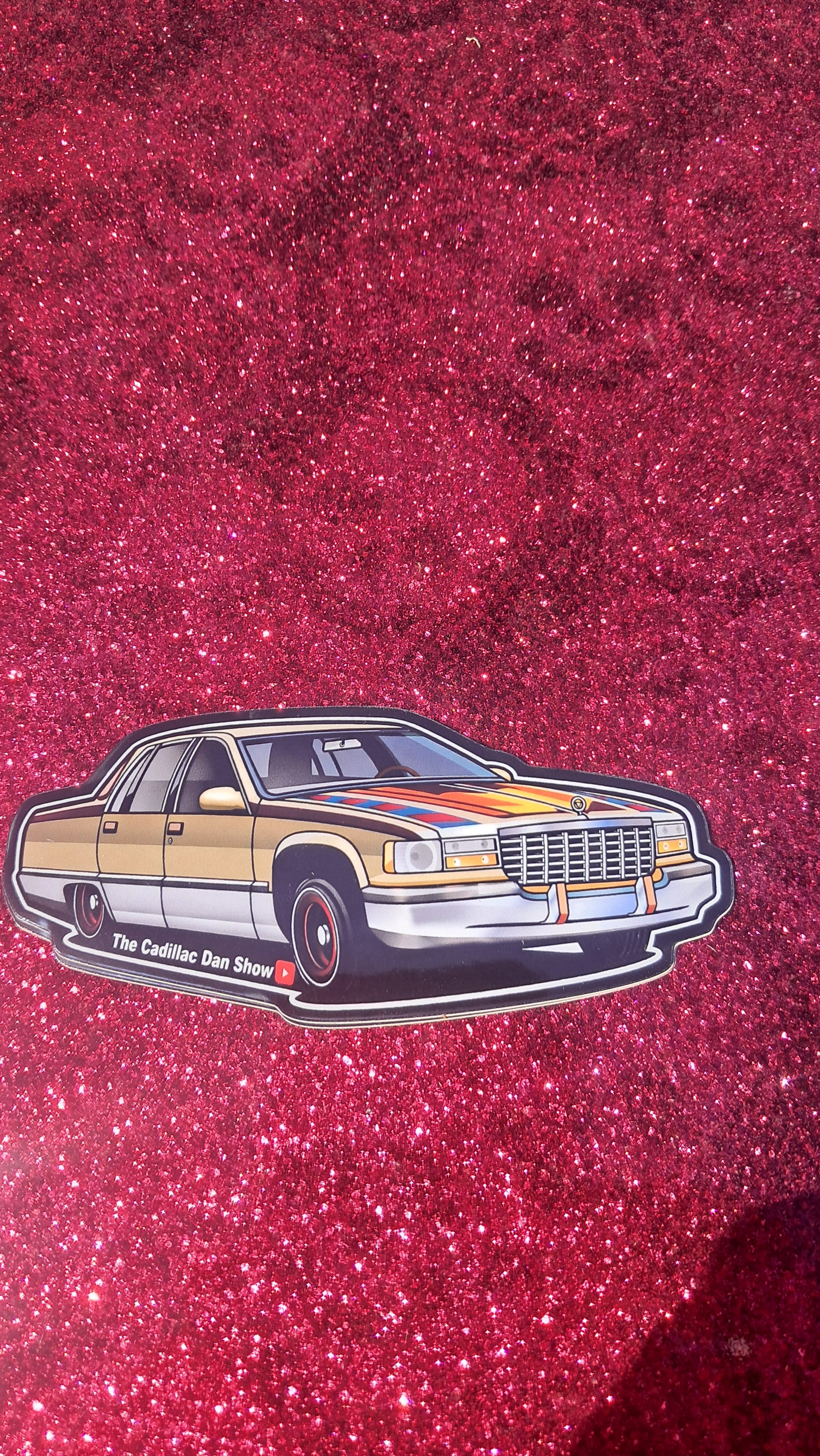 Cadillac fleetwood sticker