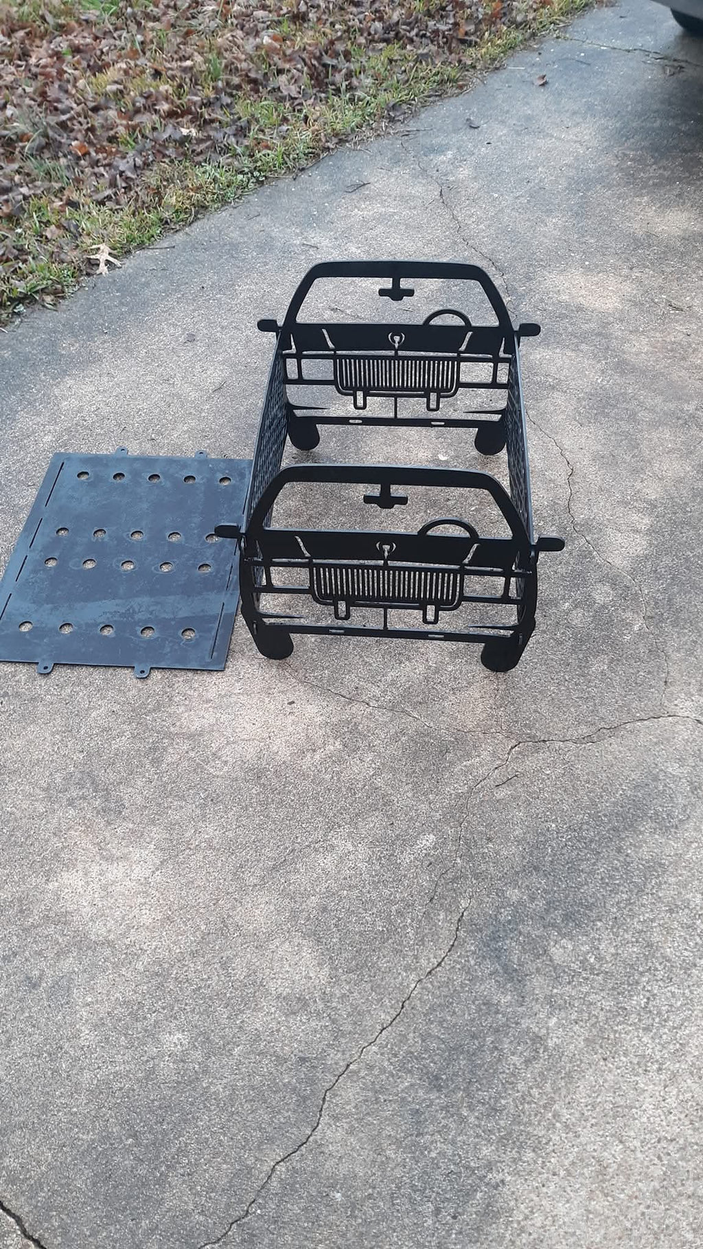 Cadillac fleetwood fire pit/grill