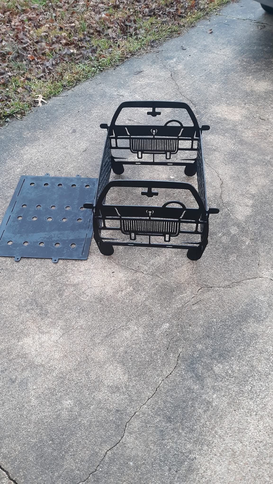 Cadillac fleetwood fire pit/grill