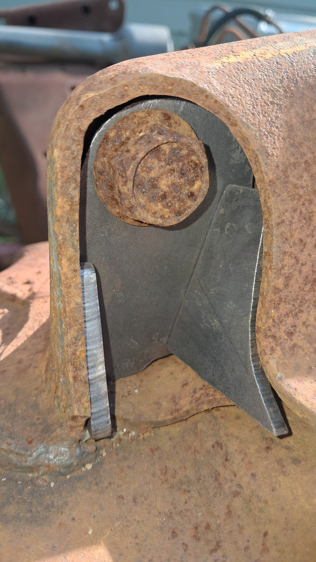 Cadillac inner a arm mount reinforcements