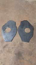 61-64 American frame impala front spring pocket reinfocements 3/16 thick. (free shipping)